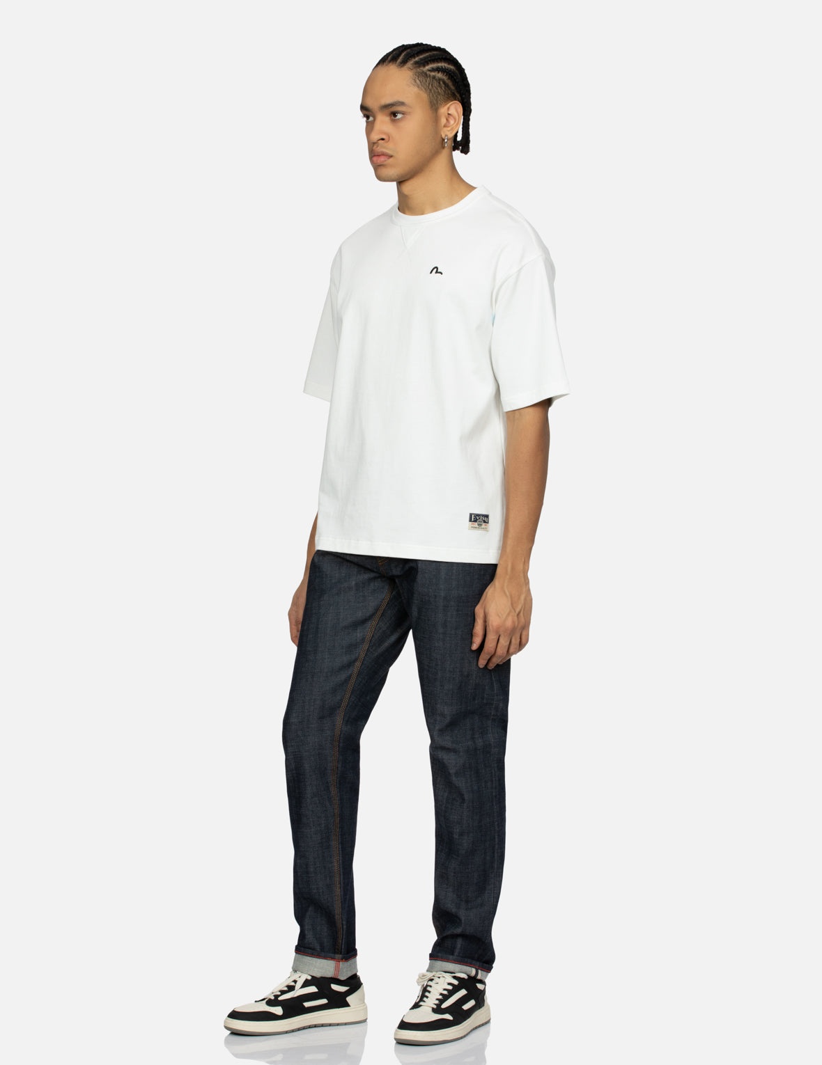 Panda Daicock Embroidery  Carrot Fit Jeans #2017 - 4