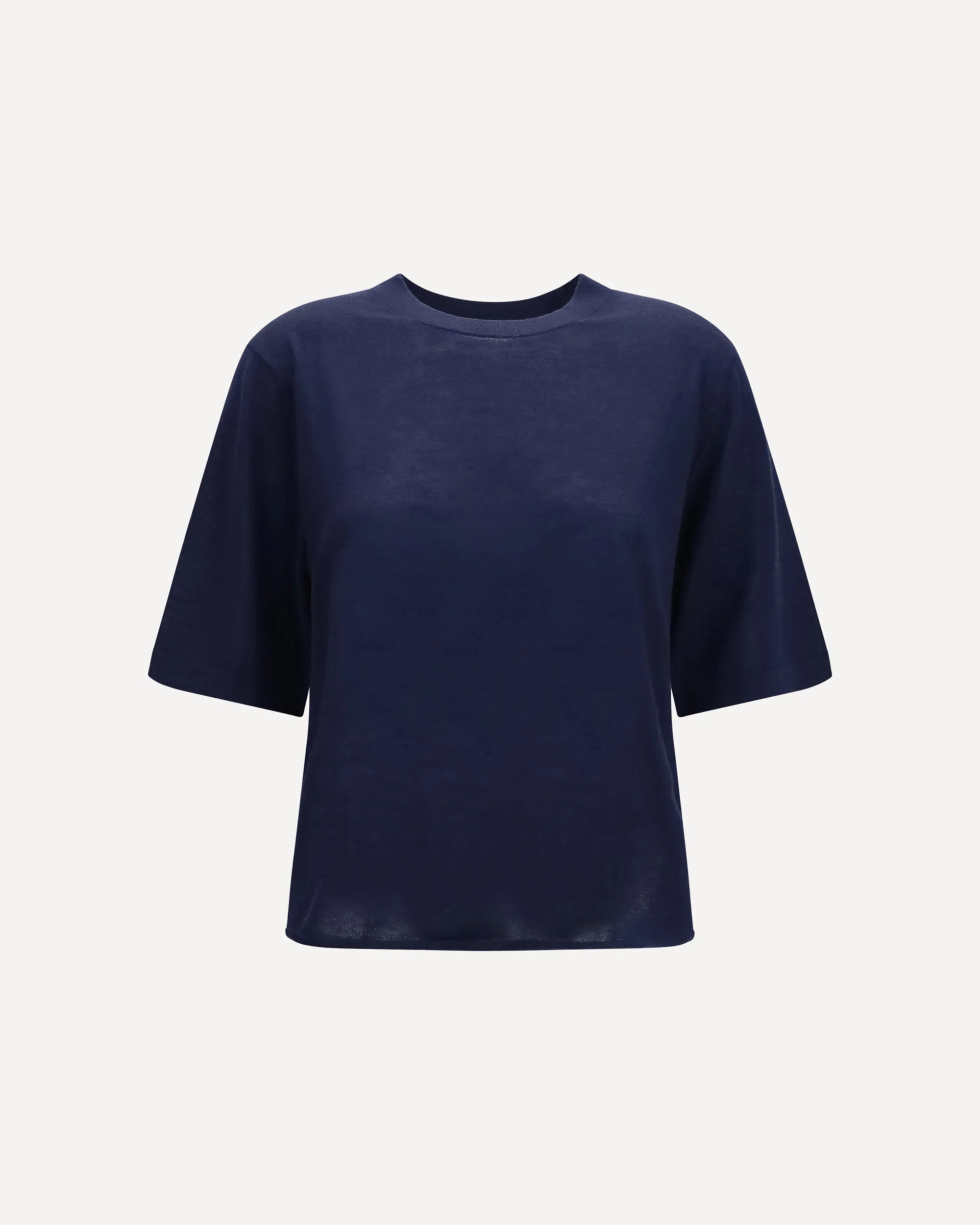 Nala fine-knit cashmere T-shirt - 1
