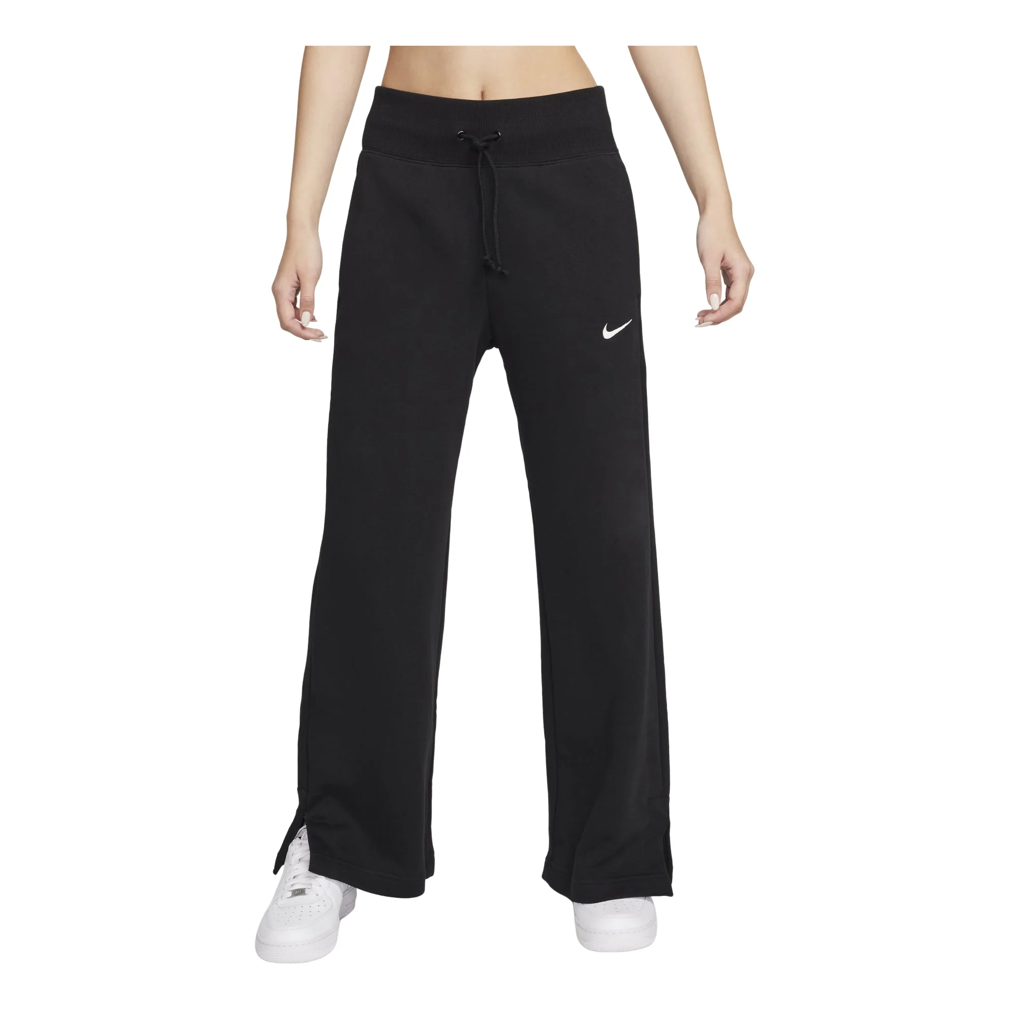(WMNS) Nike Sportswear Phoenix Fleece Pants 'Black' FZ7208-010 - 1