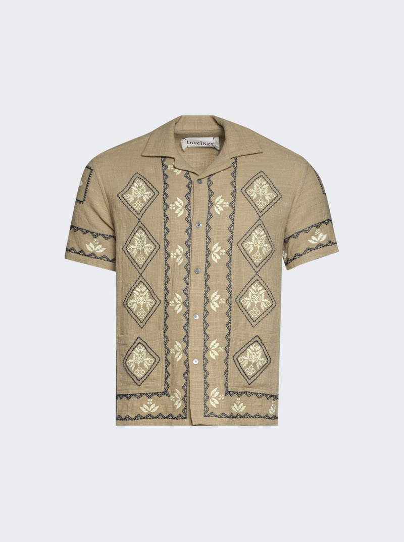 Mexican Shirt Taupe 1