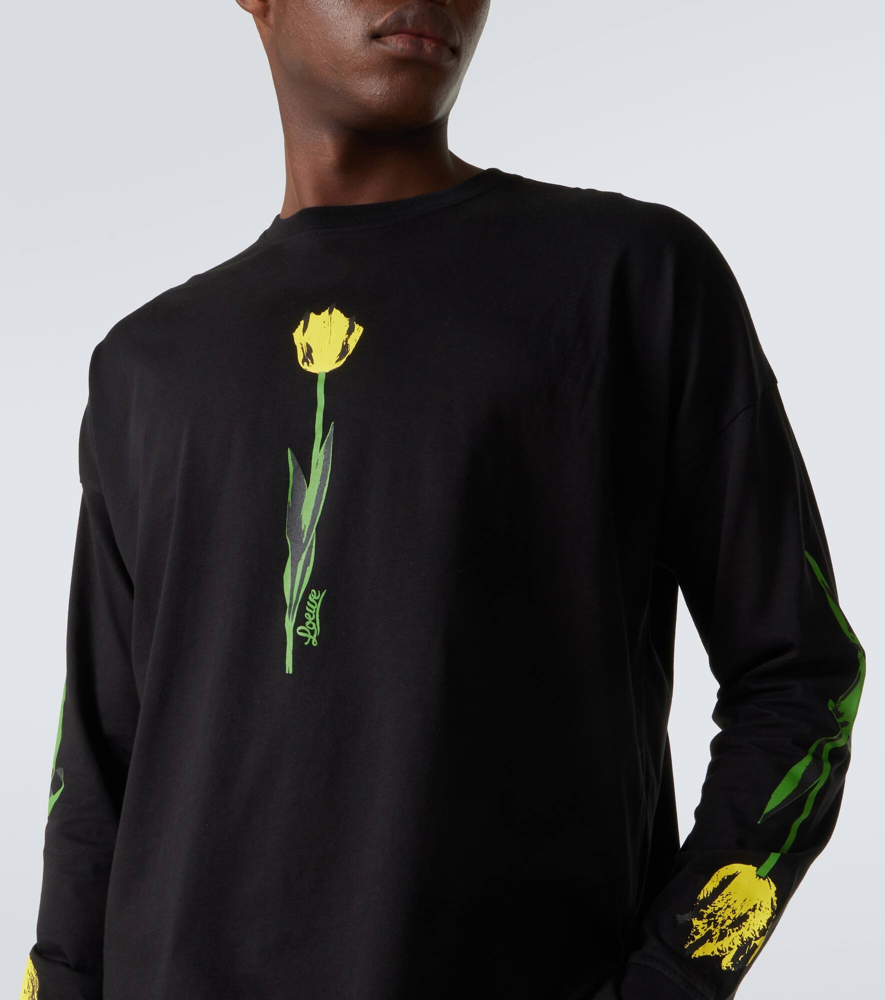 Paula's Ibiza floral cotton T-shirt - 5