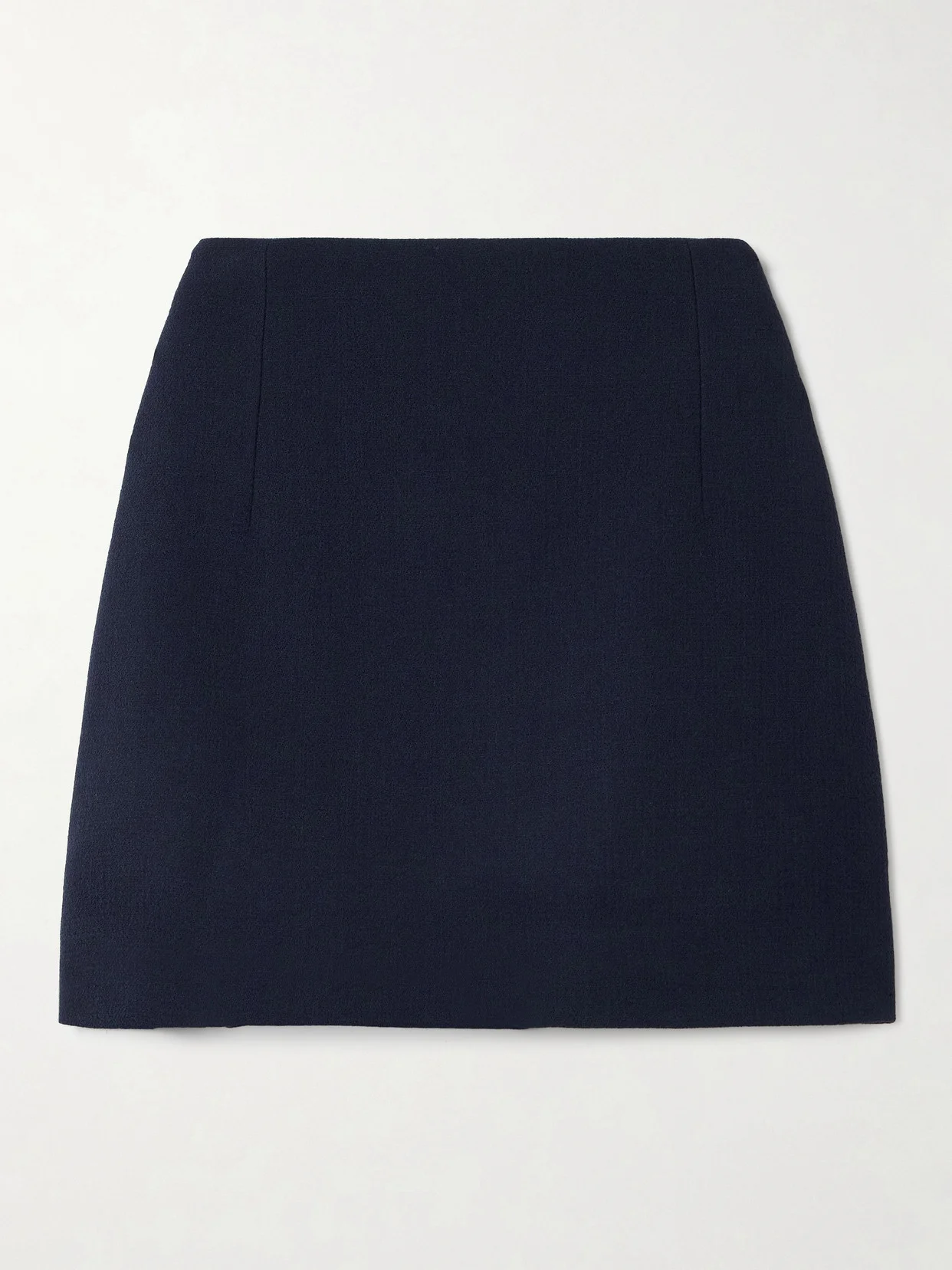 + The Vanguard Vera Paneled Wool Mini Skirt - 1