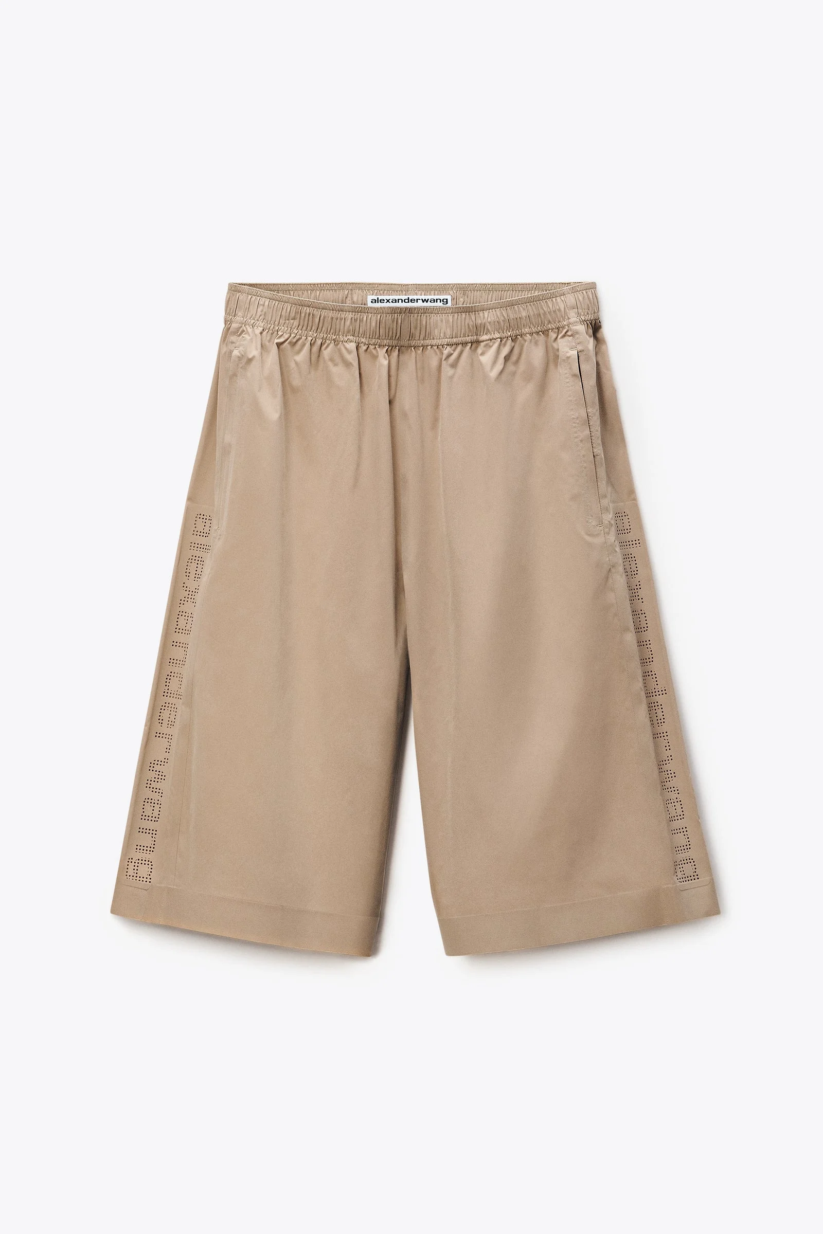 perforated logo mid-rise short - 1