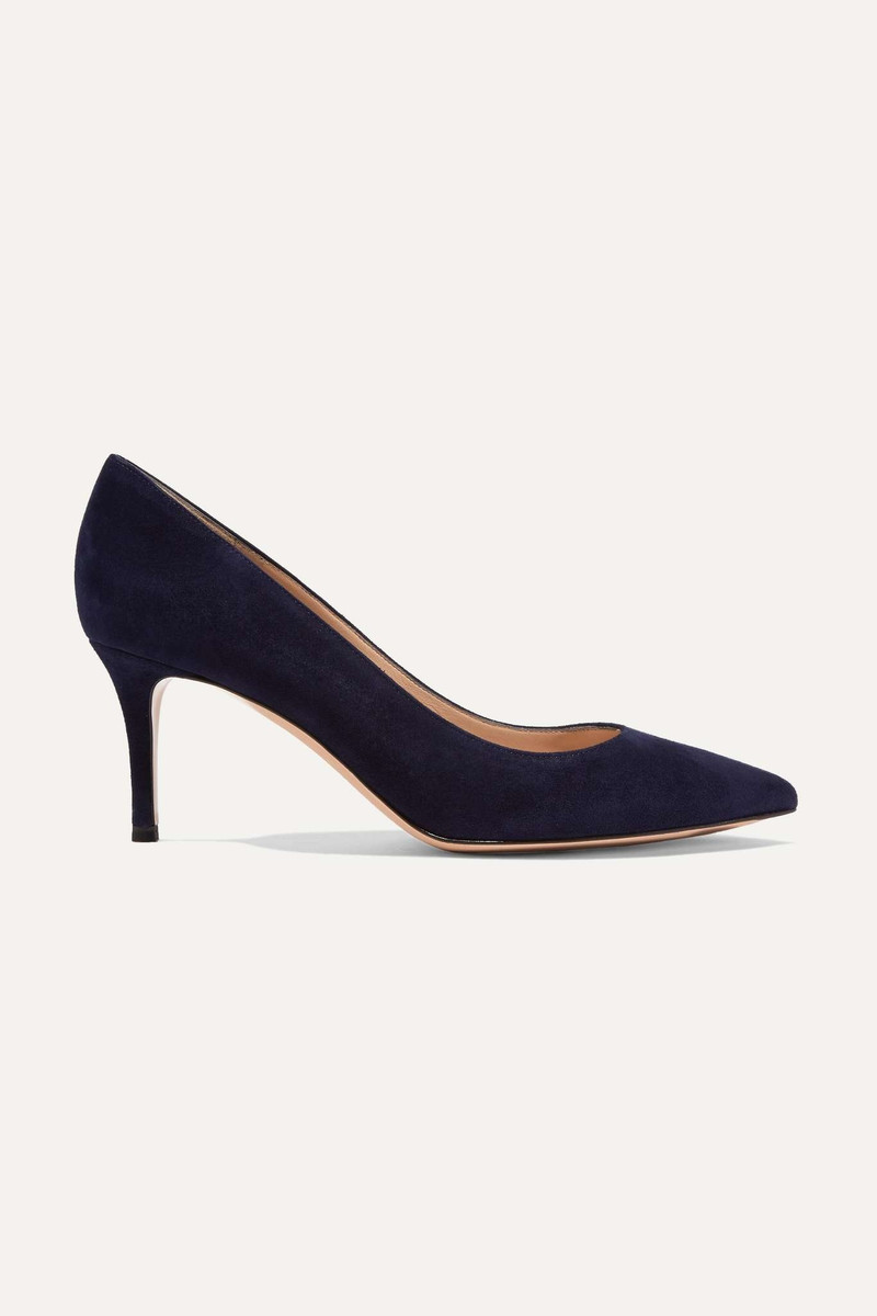 70 suede pumps - 1