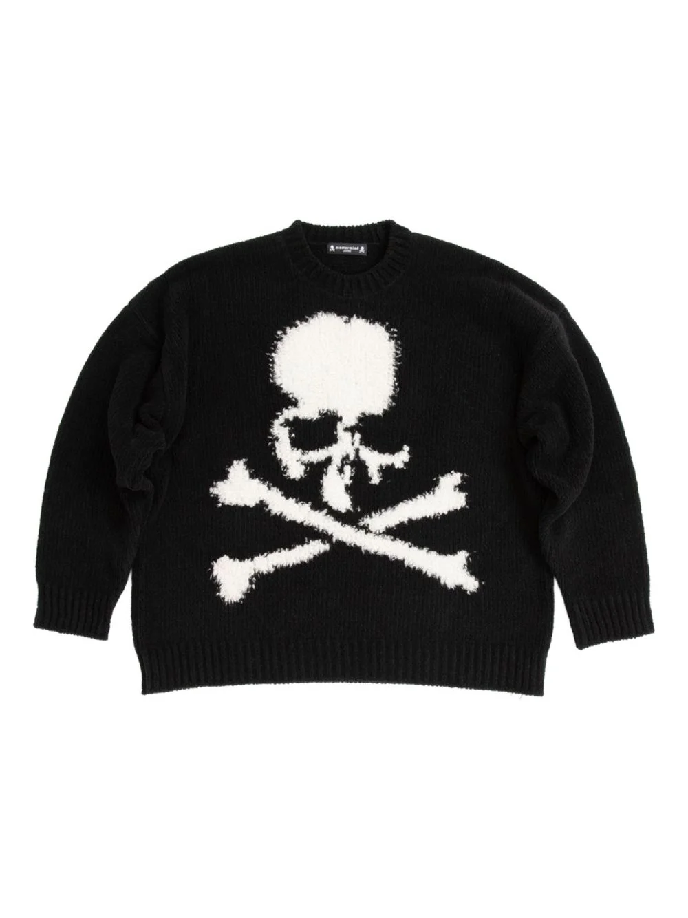 skull-print sweater - 1