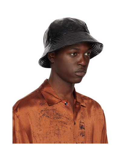 Song for the Mute Black Coated Bucket Hat outlook