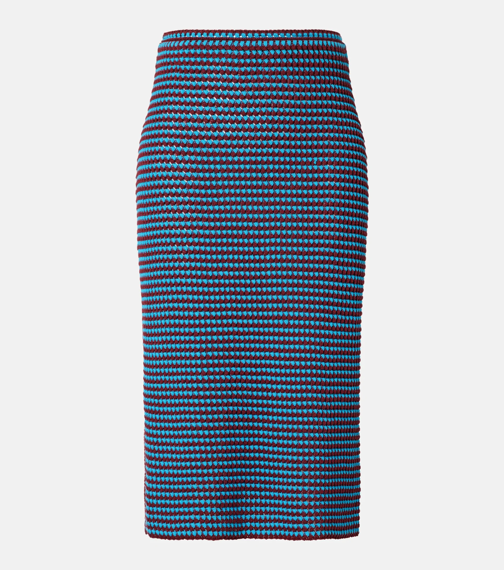 Crochet cotton pencil skirt - 1