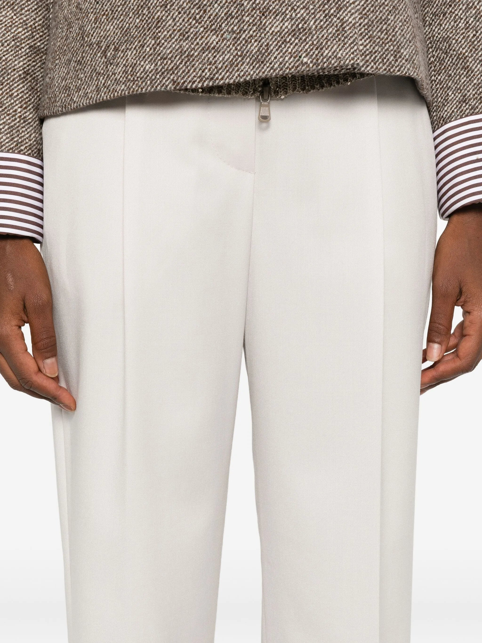 Brunello Cucinelli Pleated-front Trousers - 4