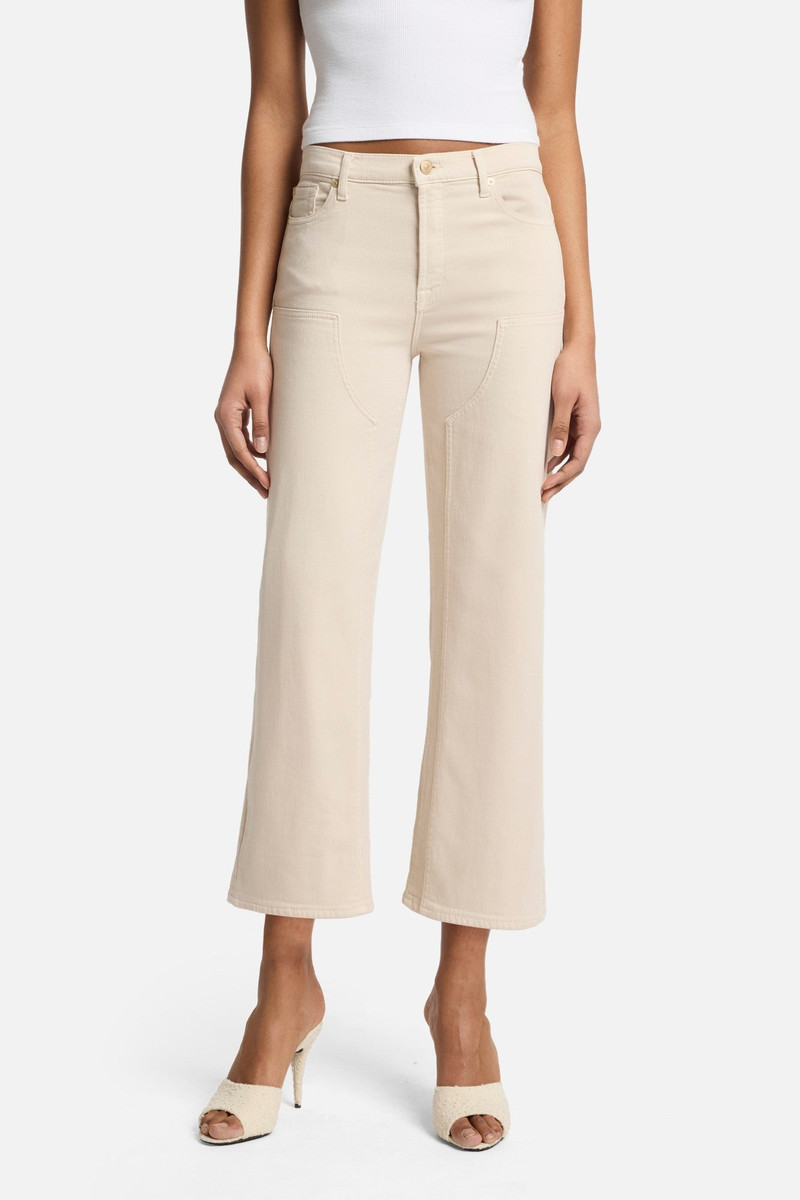 Luxe Vintage Cropped Alexa in Creme 3