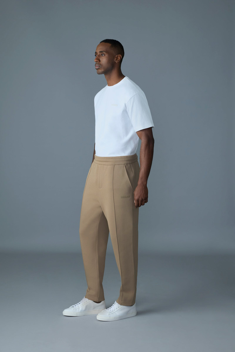 JAMIL-R Double-face jersey sweatpants 4