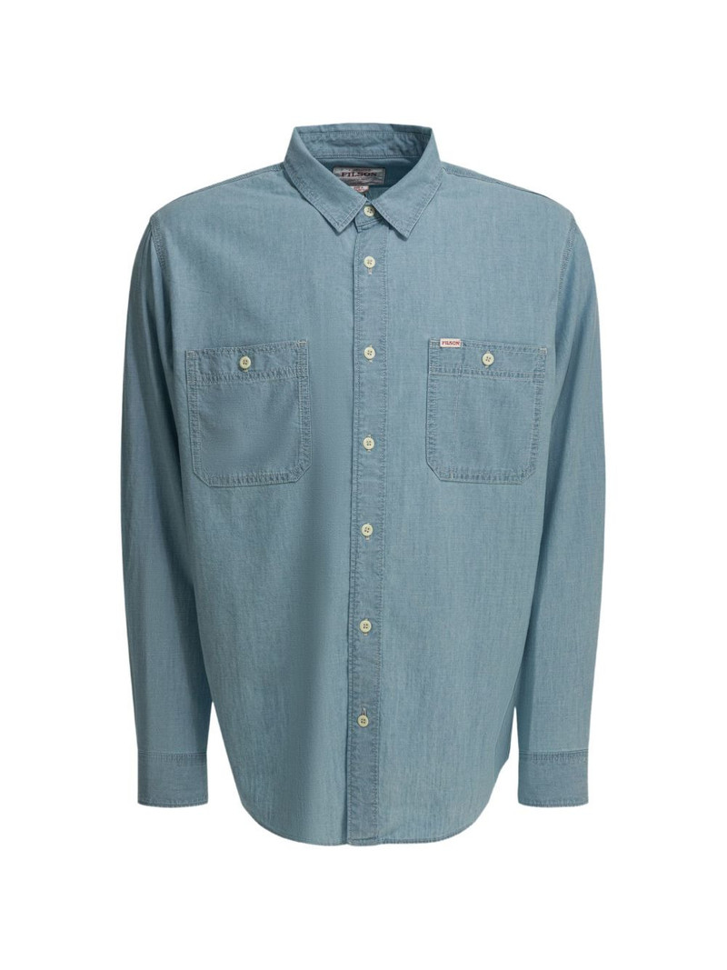 Chambray CPO denim shirt 1