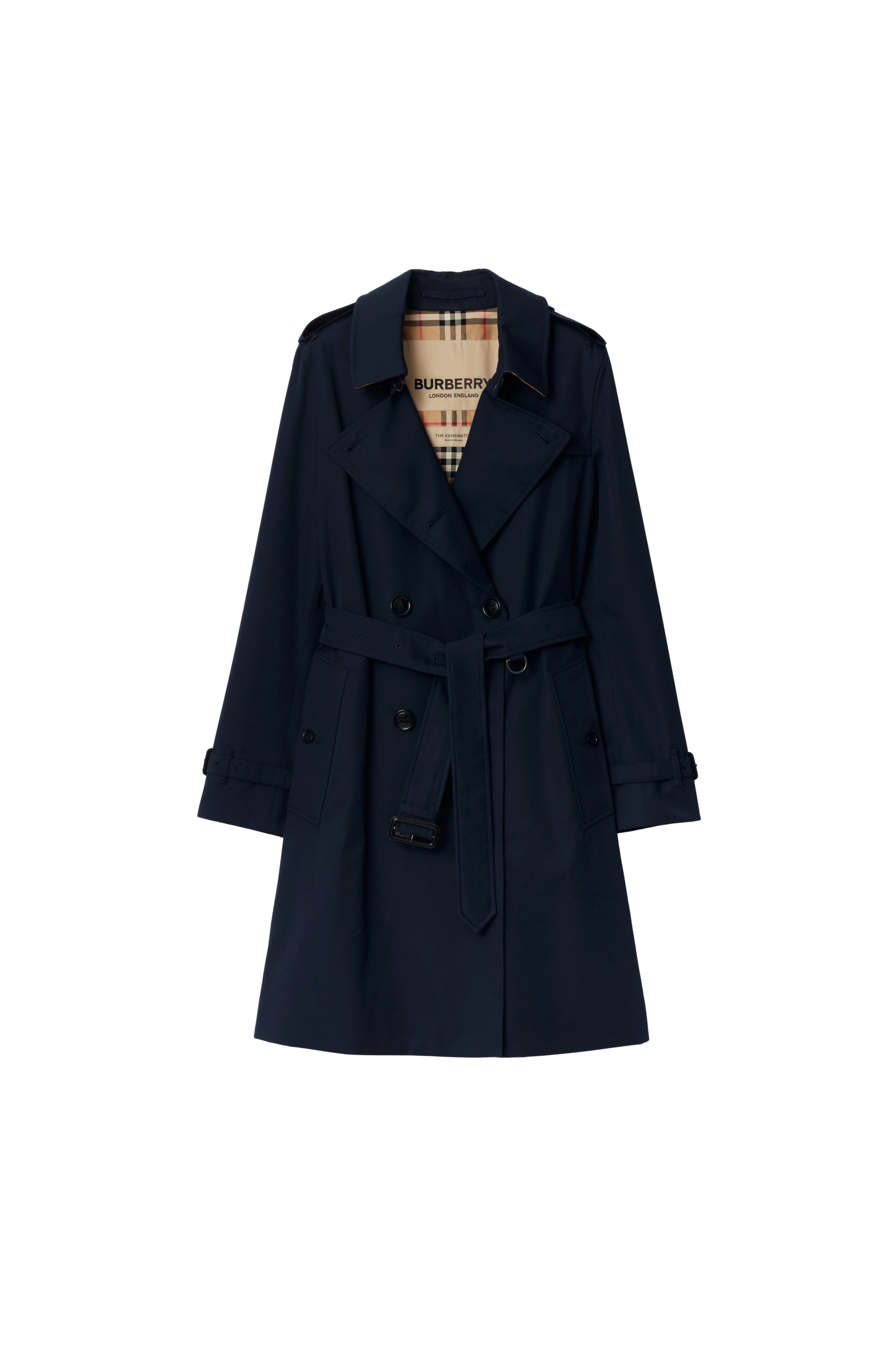 burberry Mid-length Kensington Heritage Trench Coat in Coal Blue at Nordstrom - 2