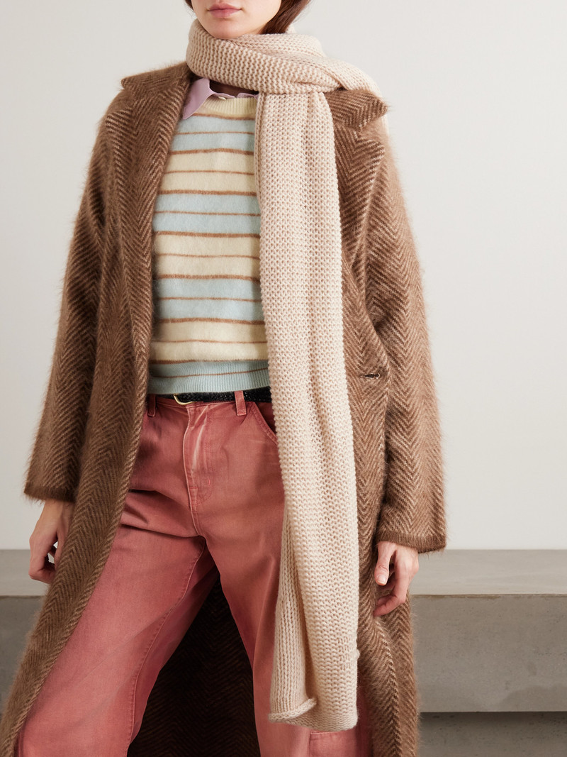 GUEST IN RESIDENCE The Blanket Ribbed Cashmere Scarf outlook