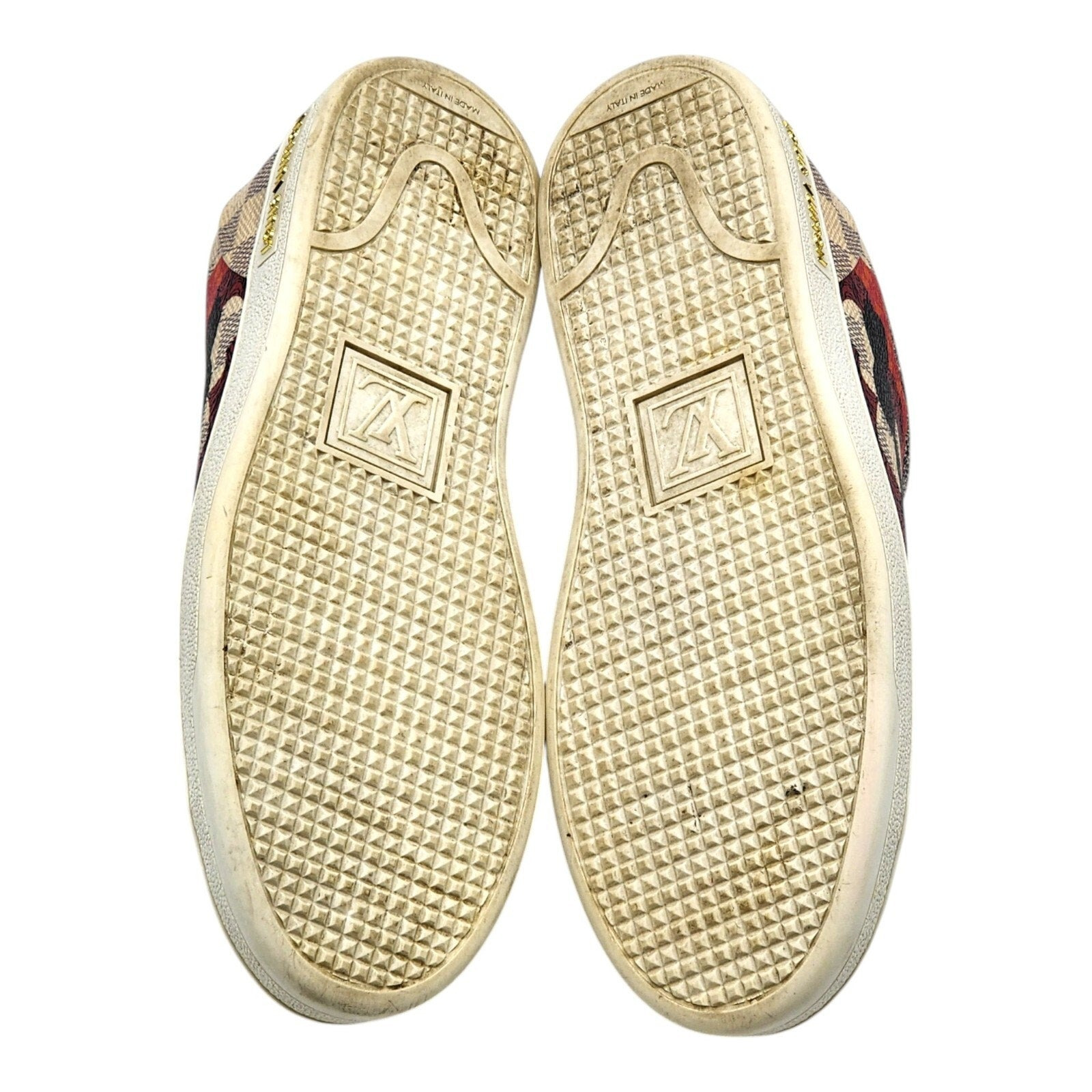 Louis Vuitton Overcloud Lace Up Sneakers Damier Azur Canvas EU 39 US 8.5 - 6