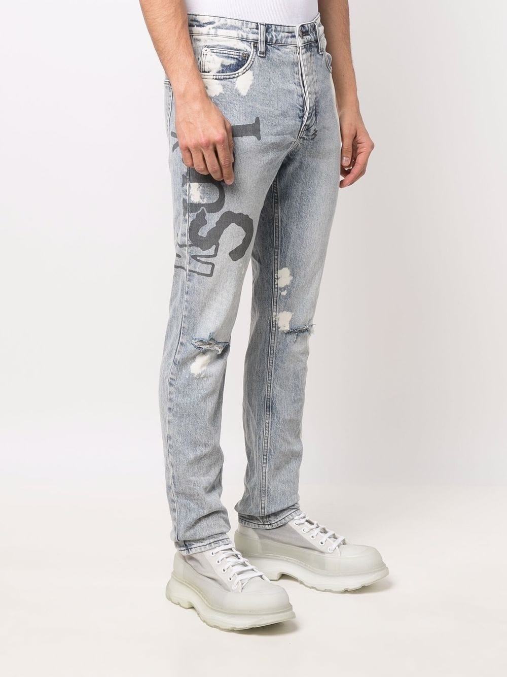 low-rise slim-fit jeans - 3