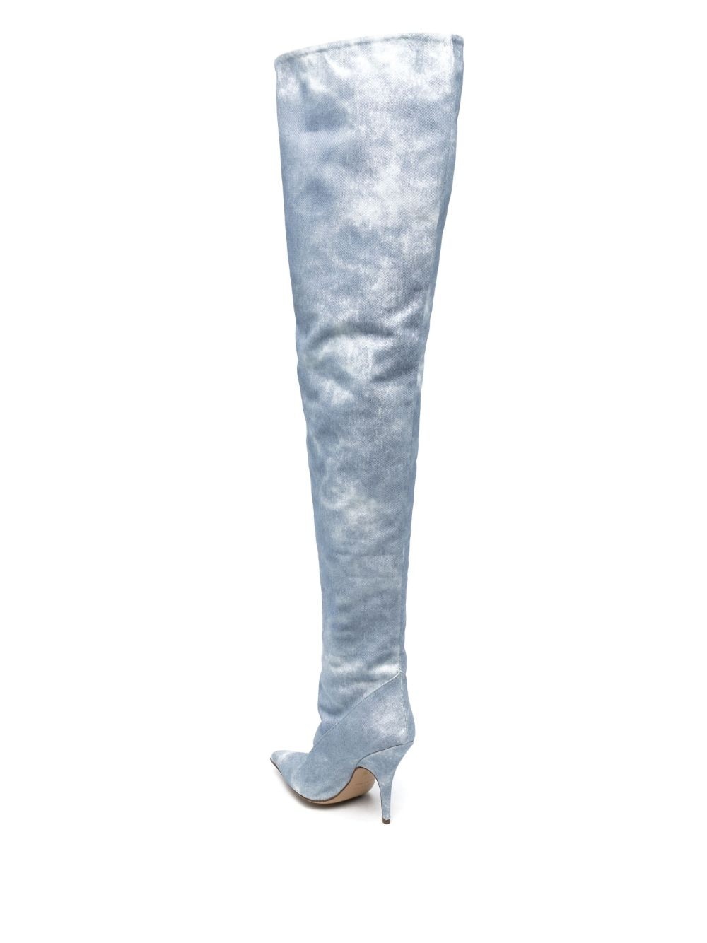 Gia 33 100mm pointed-toe boots - 3