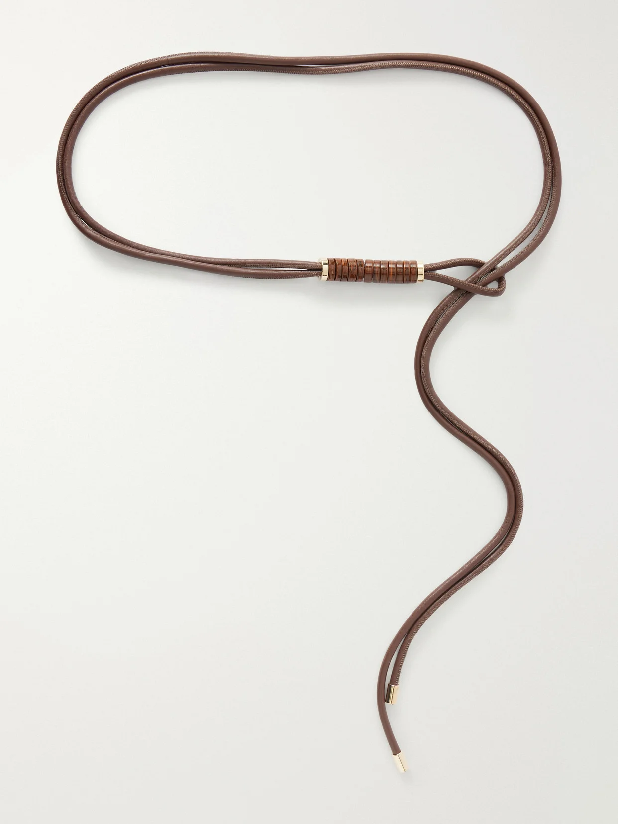 Lowell Embellished Leather Belt - 1