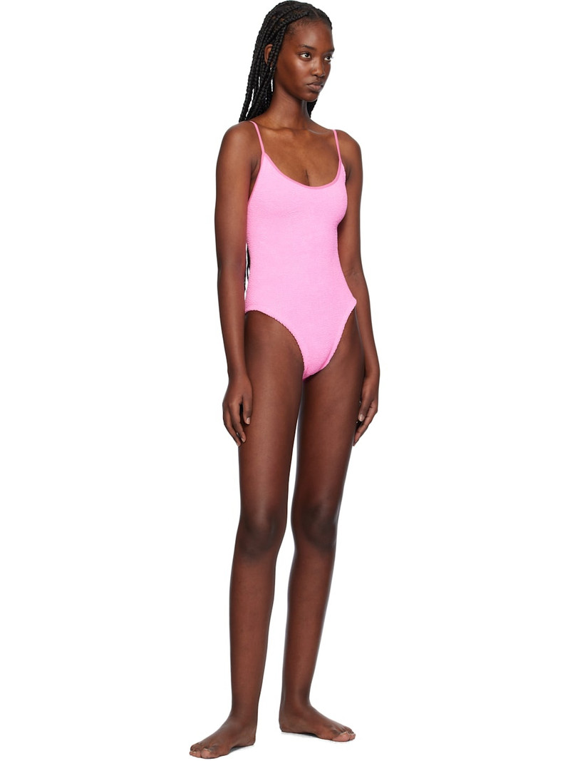 Hunza G Pink Pamela Swimsuit outlook