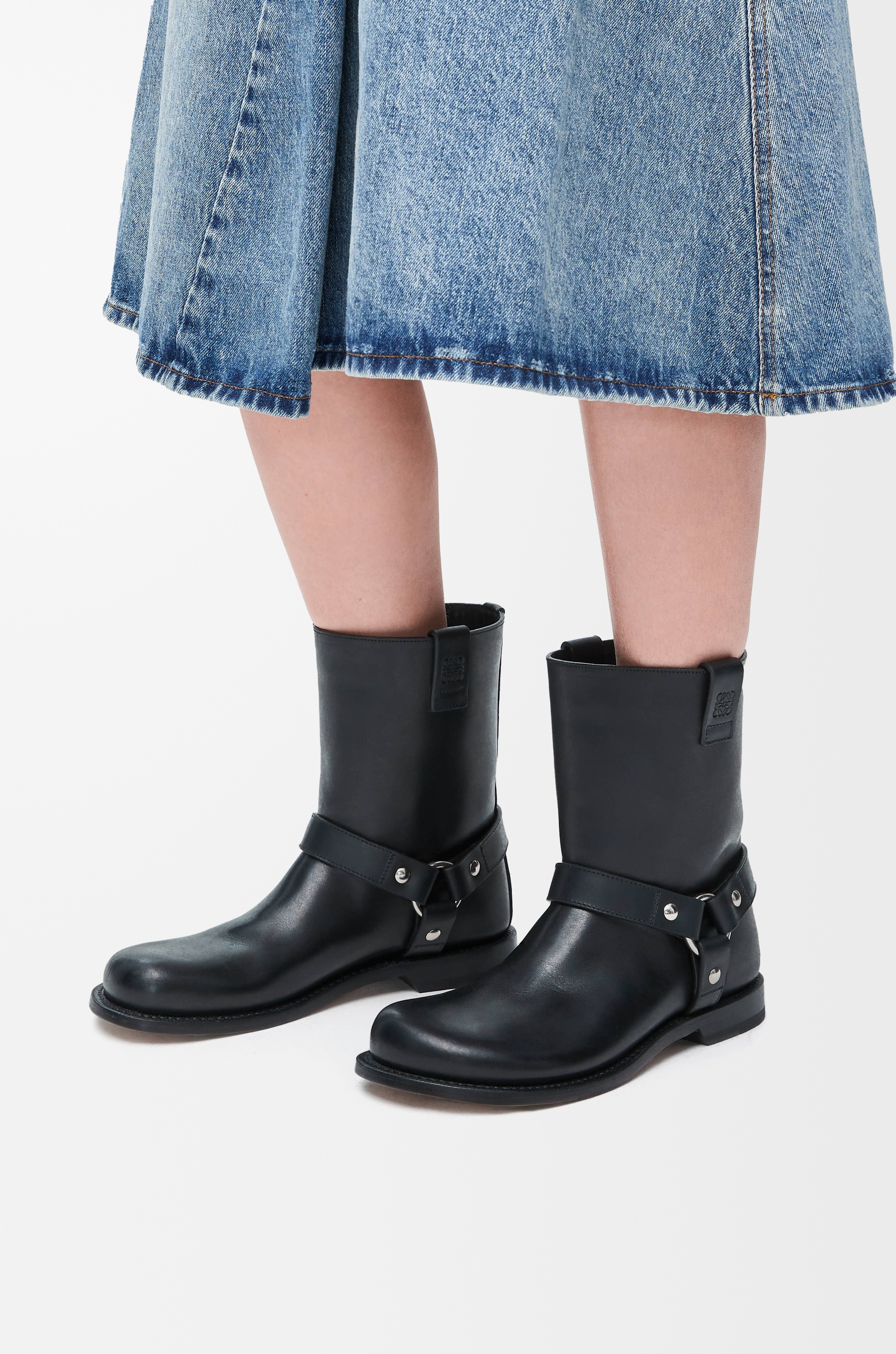 Campo Biker boot in calfskin - 2