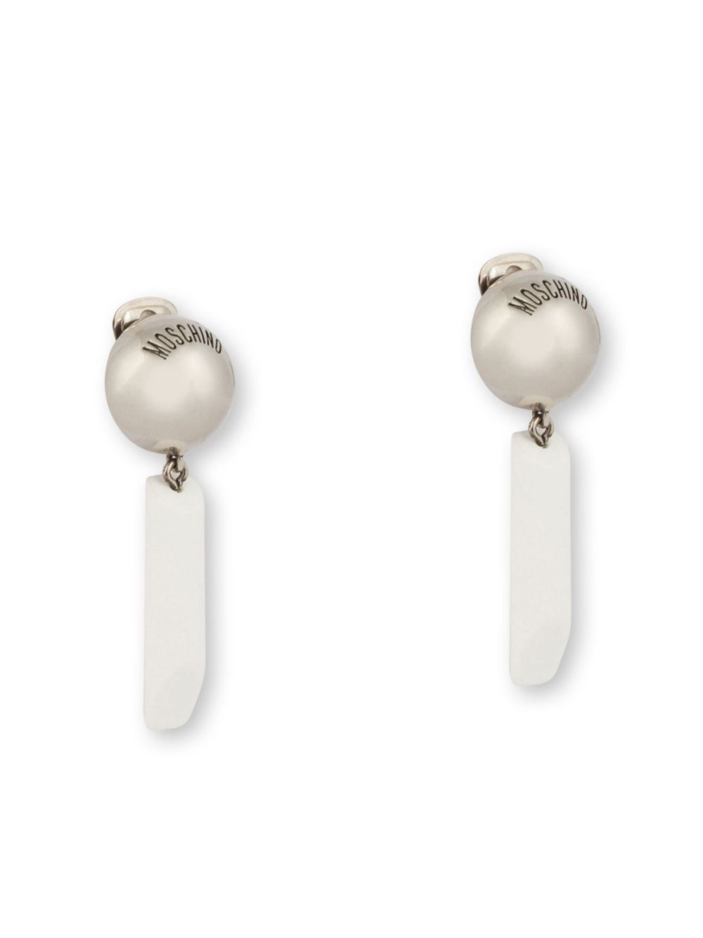 drop clip-on earrings - 3