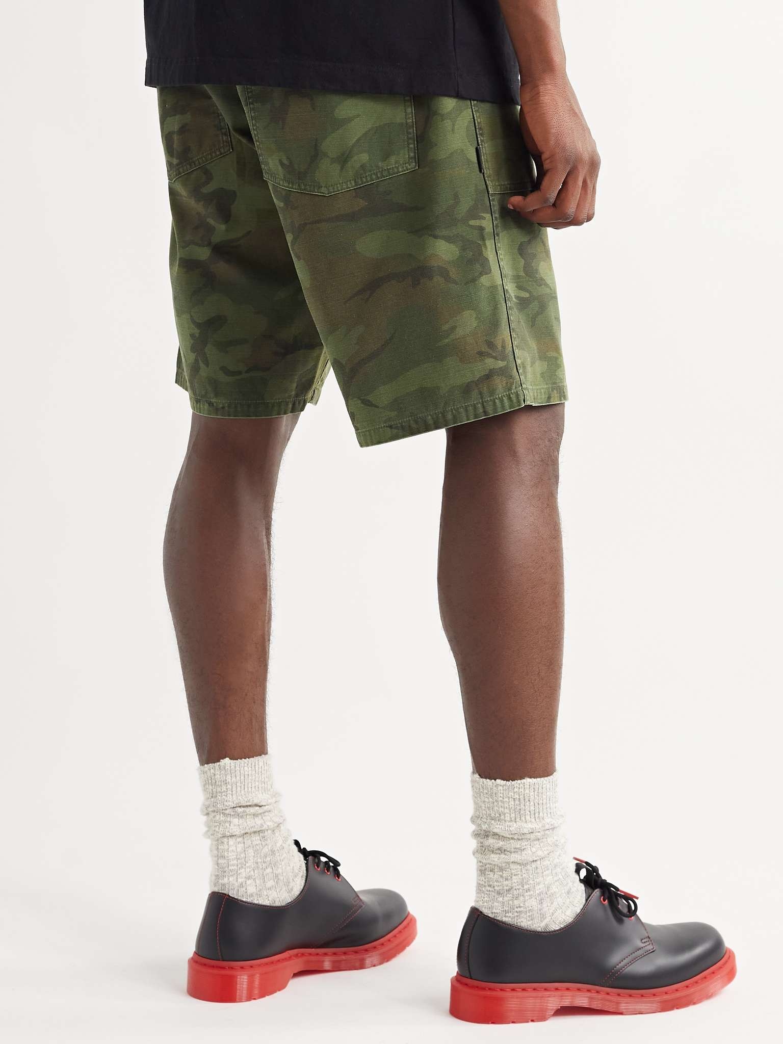 Baker Camouflage-Print Cotton Shorts - 4