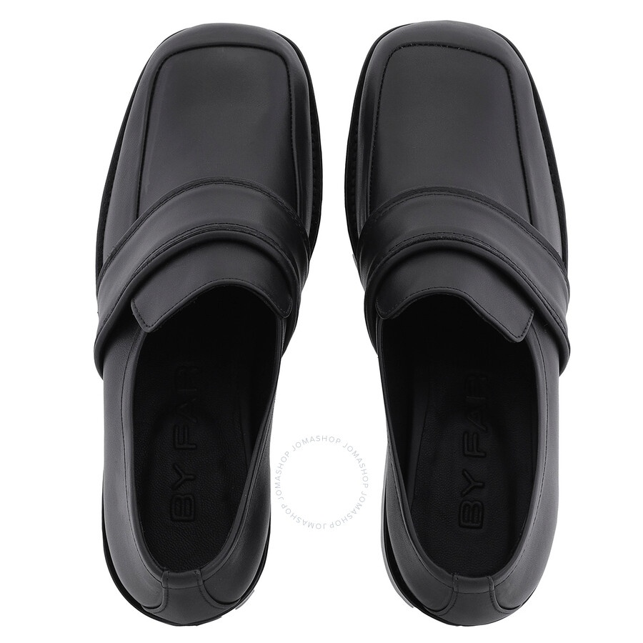 By Far Cyril Slip-On Leather Loafers - 3