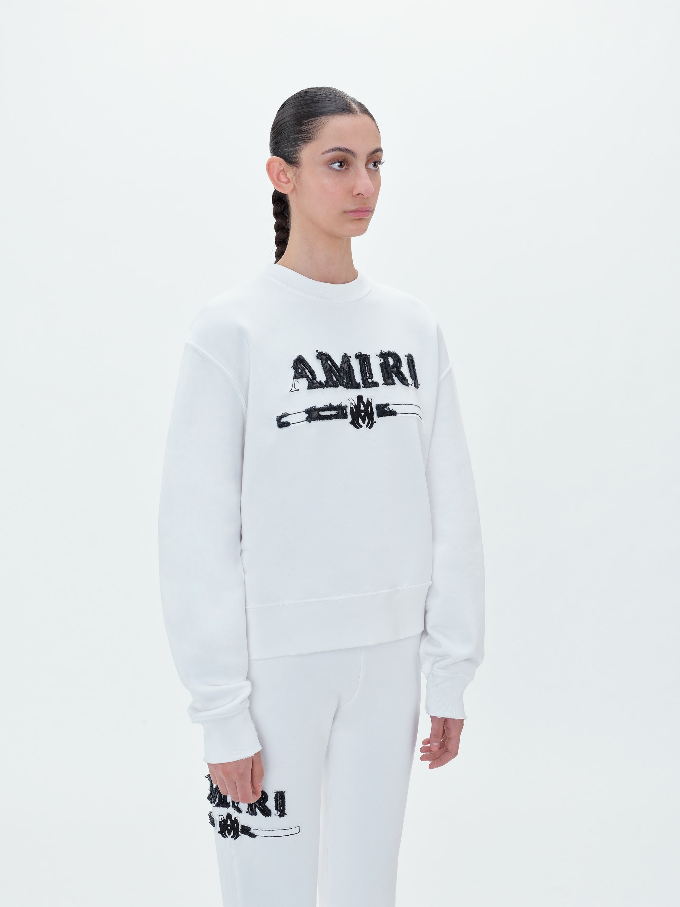AMIRI M.A. BAR APPLIQUE CREW - 3