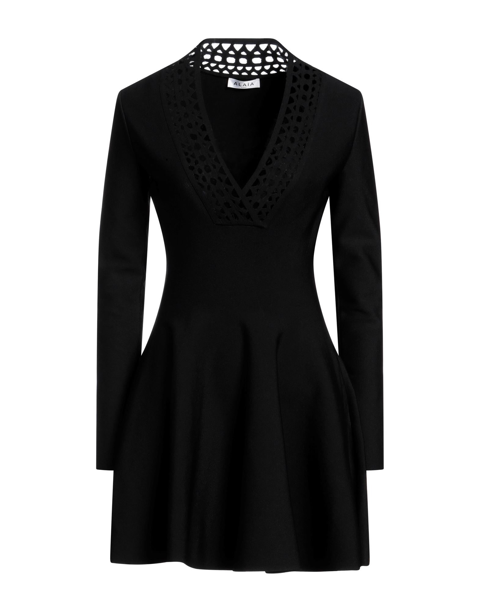 Black Women's Short Dress - 1