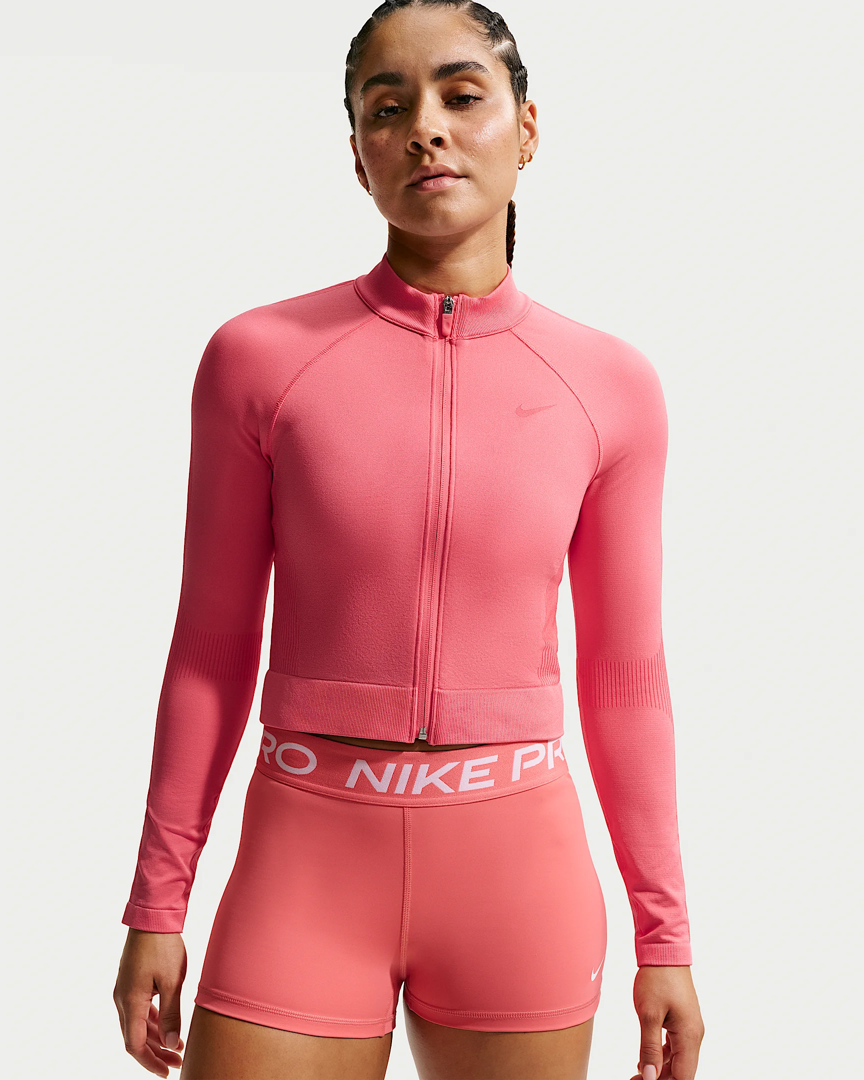 Nike Pro Seamless Women's Full-Zip Training Top - 1