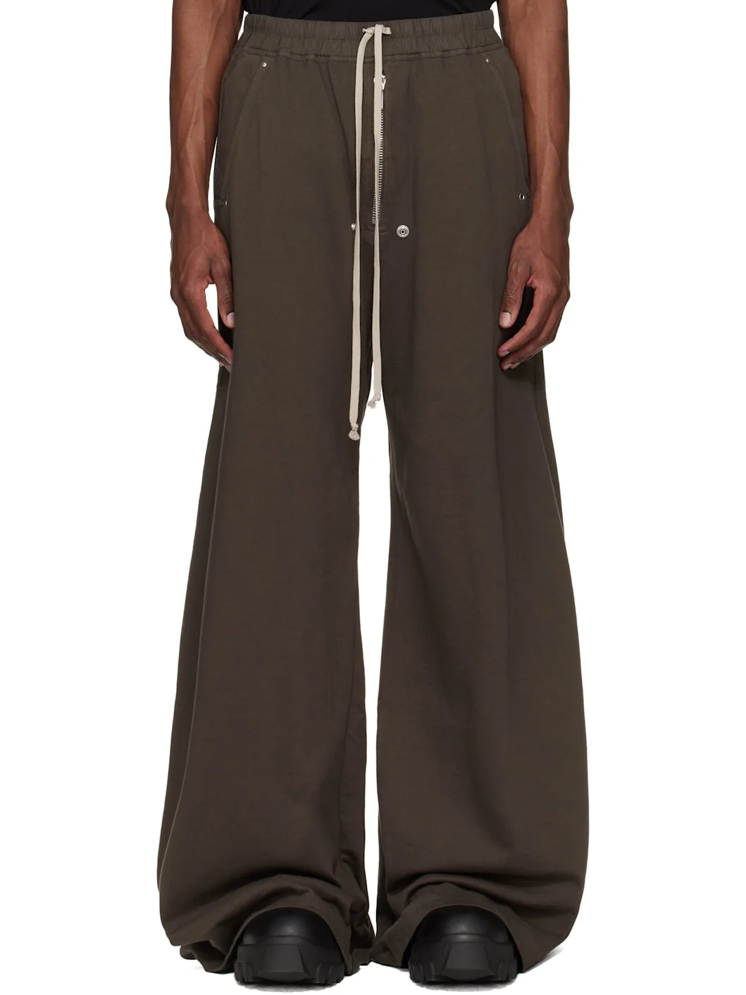 Brown Temple Geth Belas Sweatpants - 1