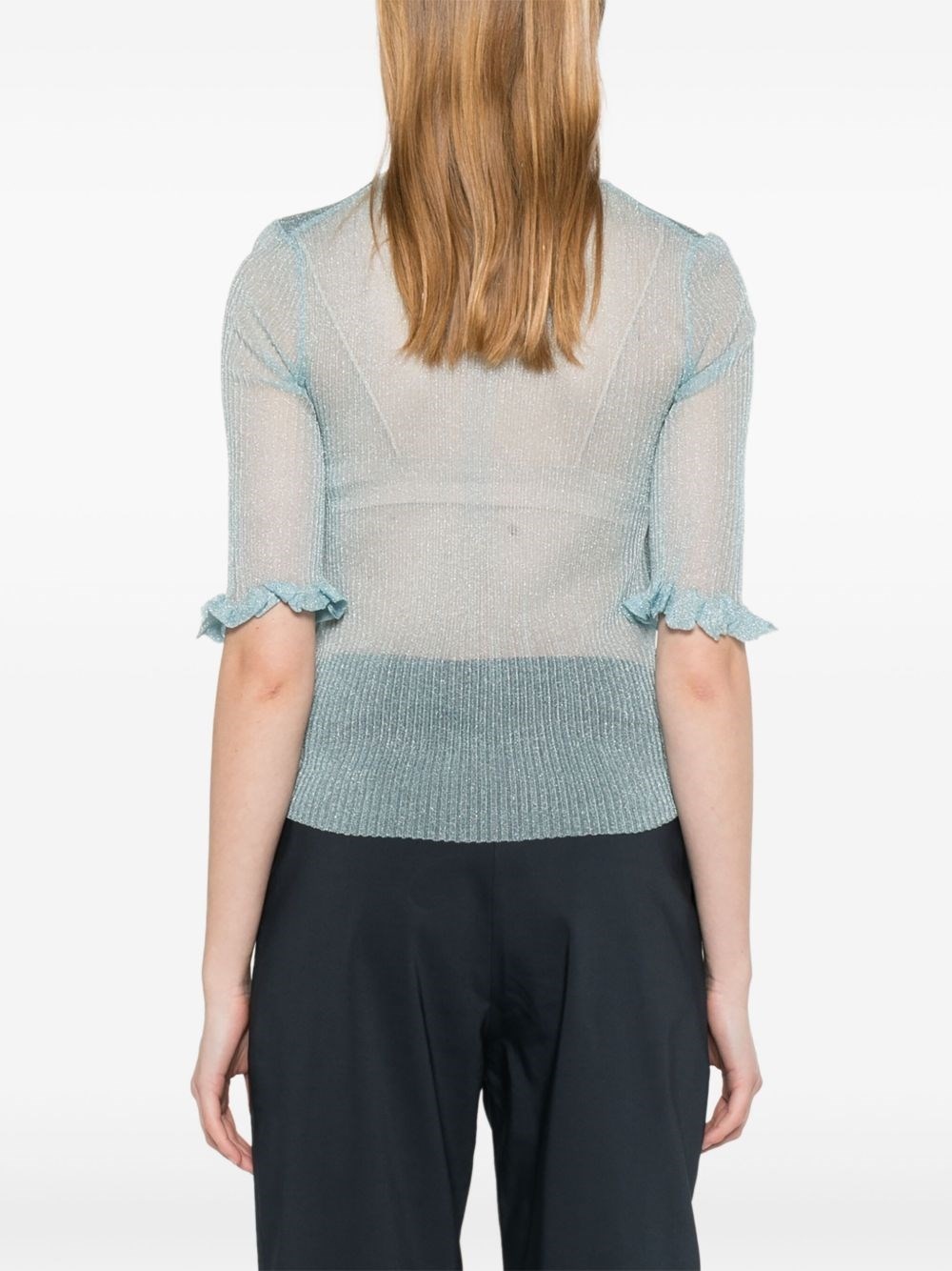 Bunny crewneck top - 5