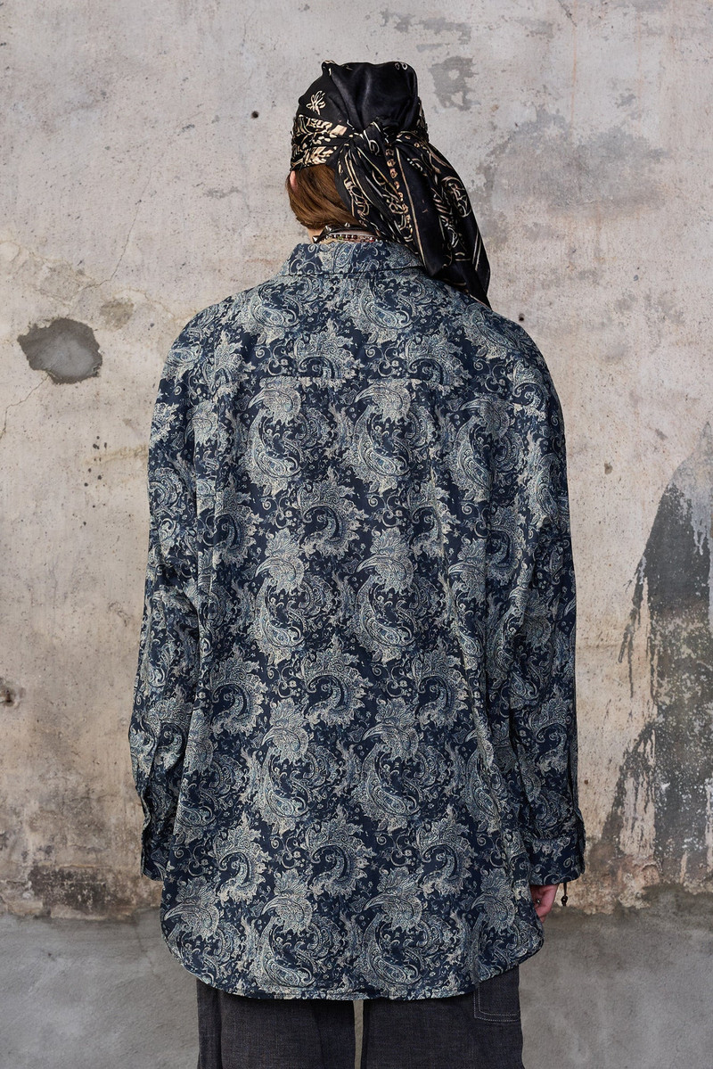 PINTUCK DROP NECK SHIRT 5