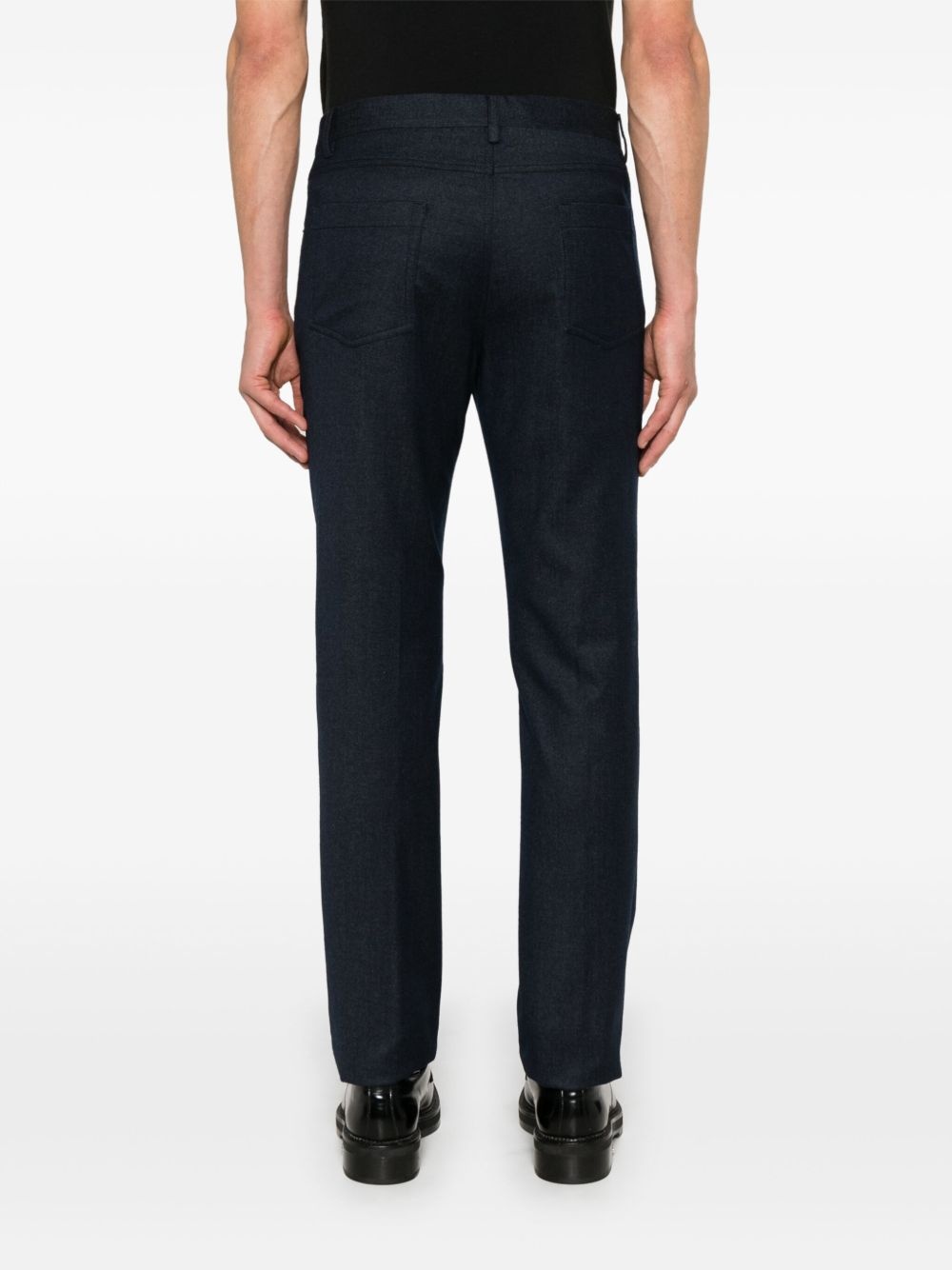 straight-leg trousers - 4