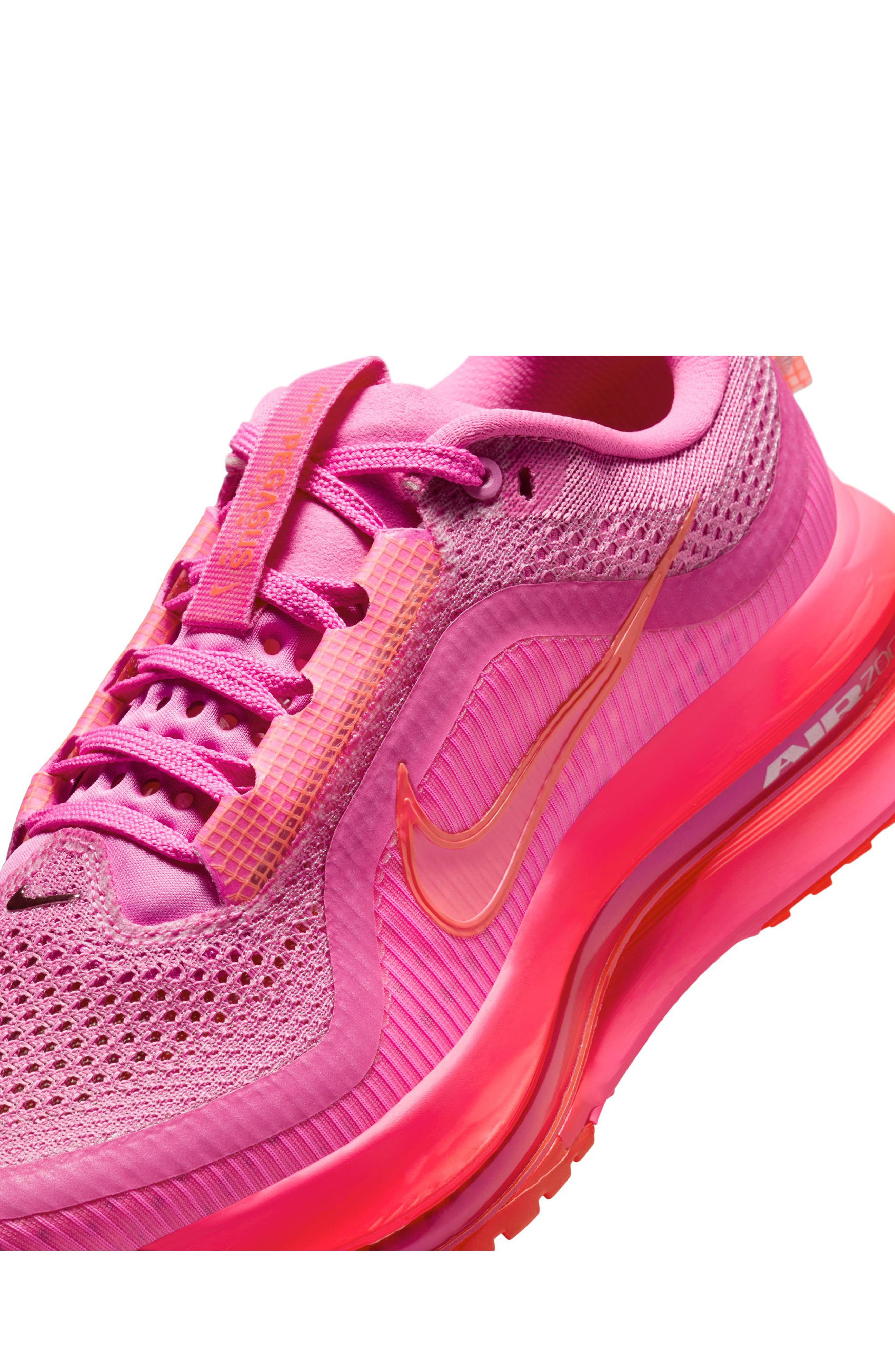 Nike Pegasus Premium Running Shoe in Playful Pink/Crimson/Pink at Nordstrom - 7