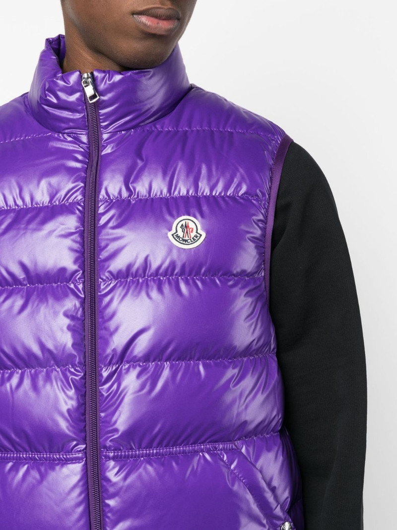 Aube zipped padded gilet 5