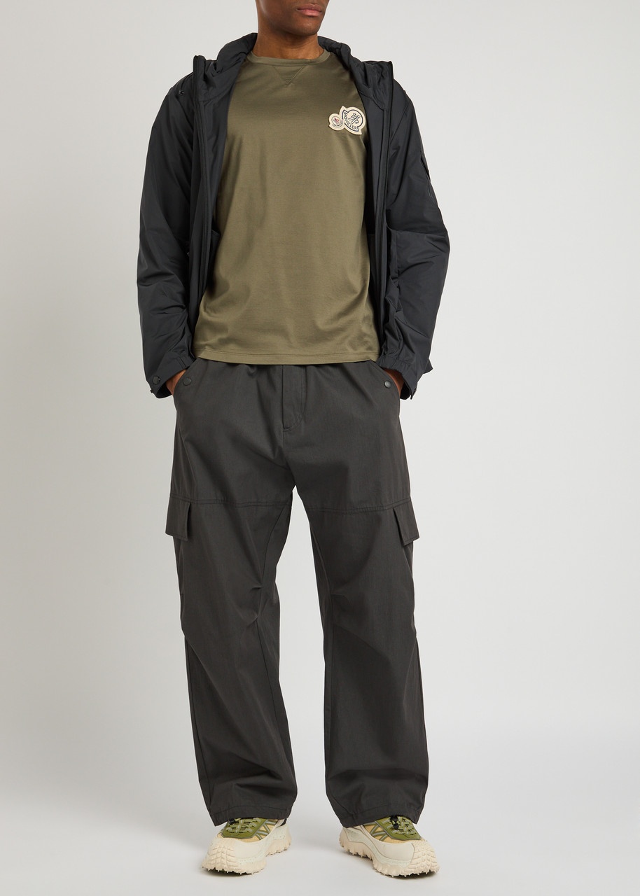 Moncler Logo Cotton T-shirt - 4