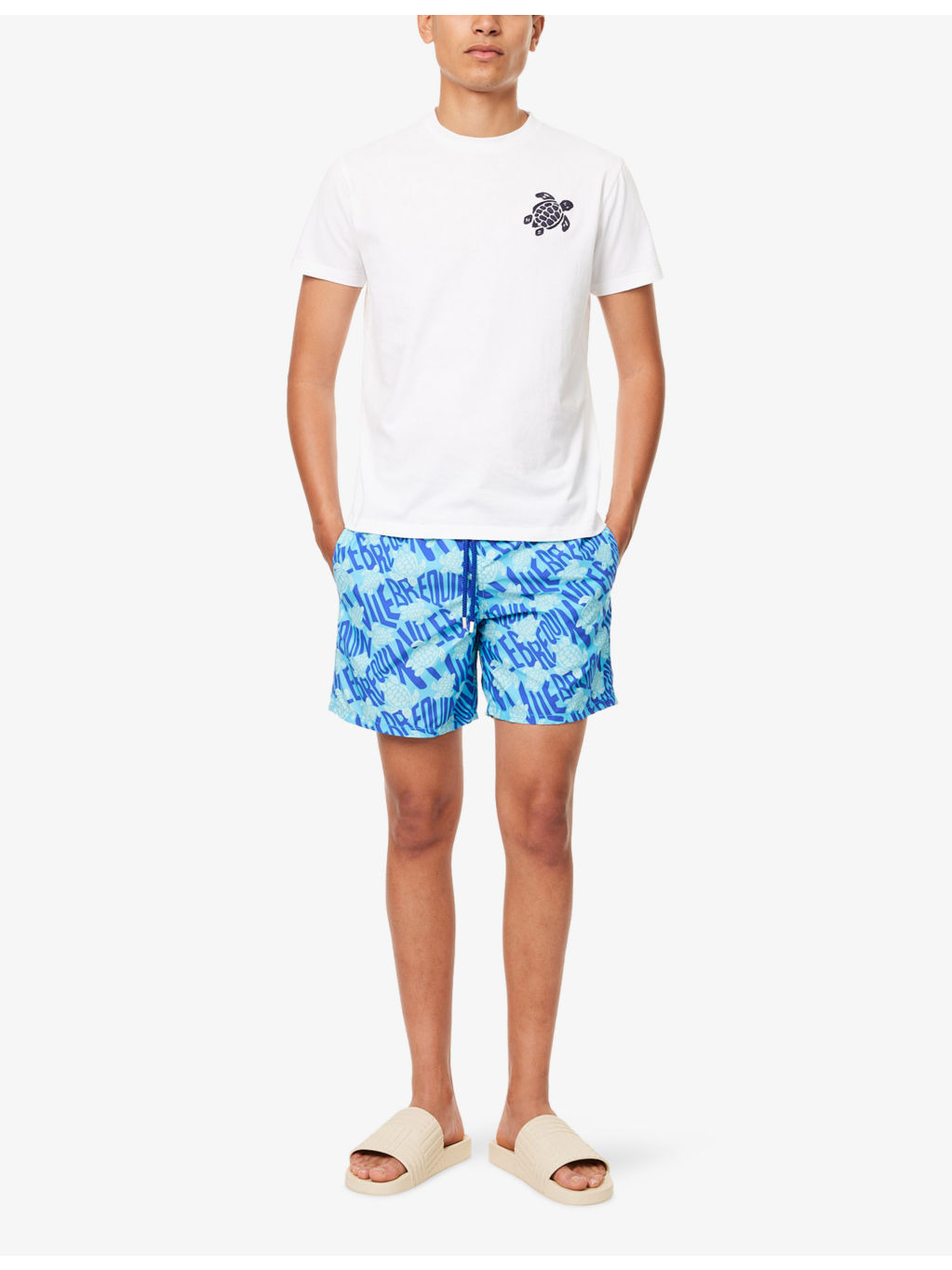 Moorea Graphic-Print Swim Shorts - 2