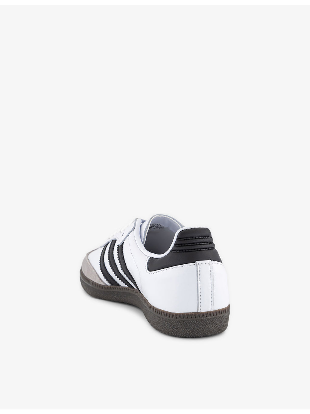 Samba OG logo-print leather low-top trainers - 4