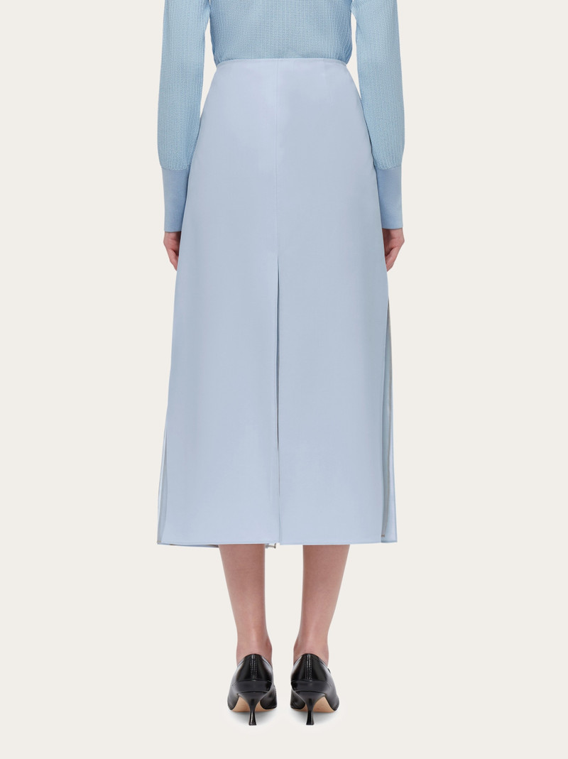 Layered midi skirt 4