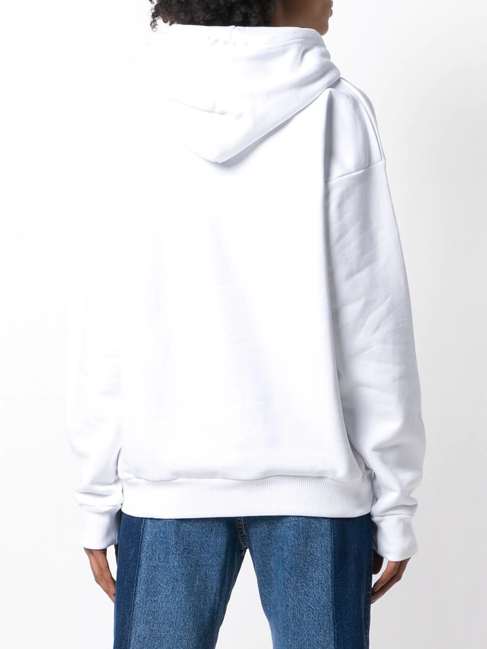 Denim Vision logo hoodie - 4