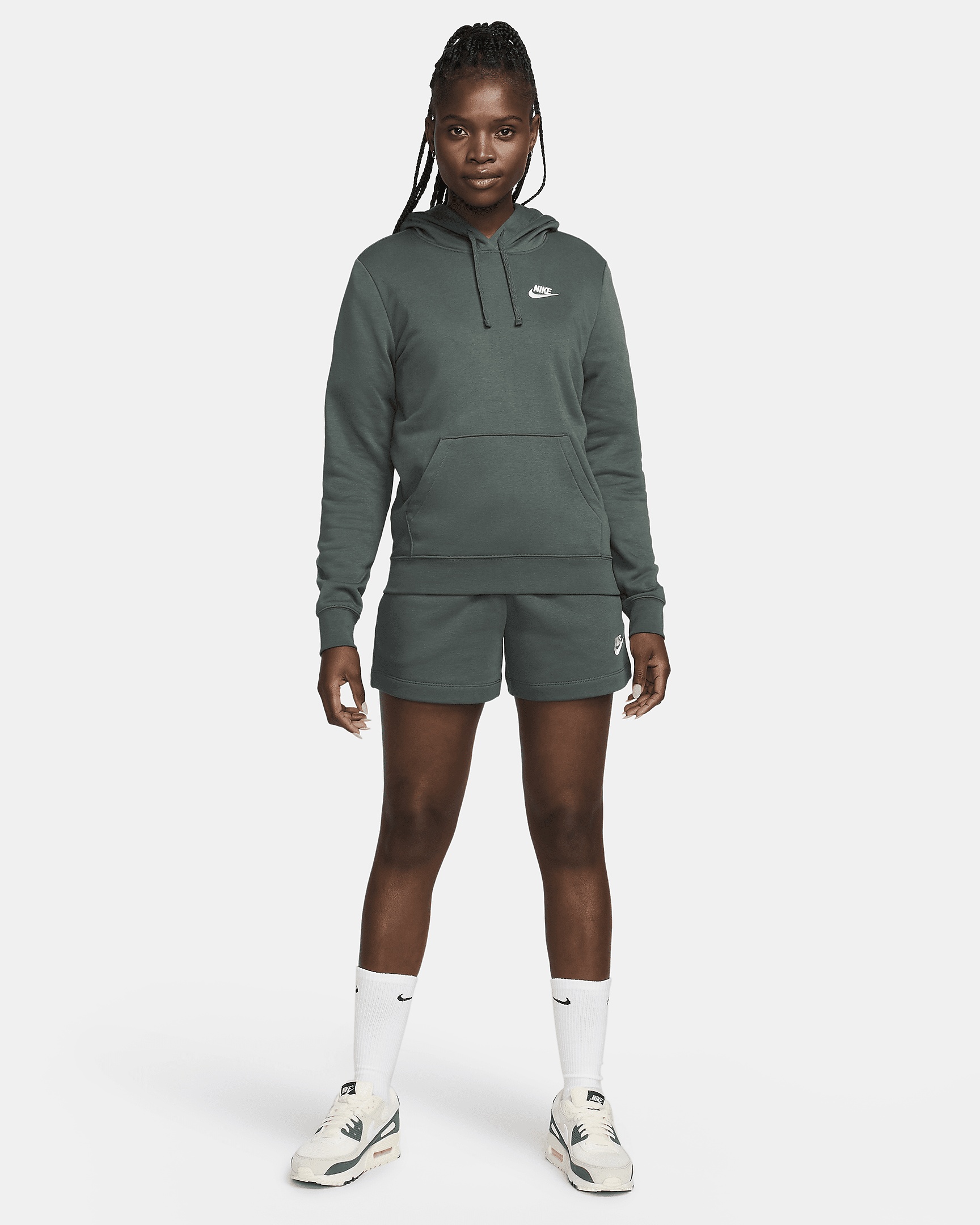 Women's Nike Sportswear Club Fleece Mid-Rise Shorts - 5