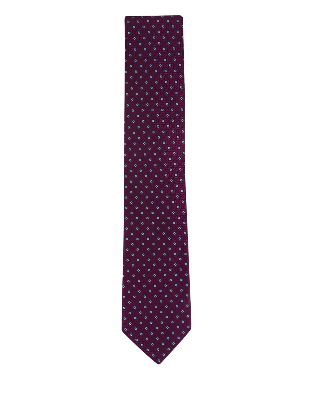 patterned tie - 1