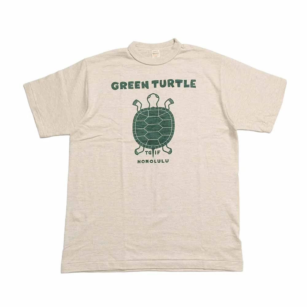 Lot 4601 - S/S T-SHIRT - GREEN TURTLE - 4601GR-26 - 1