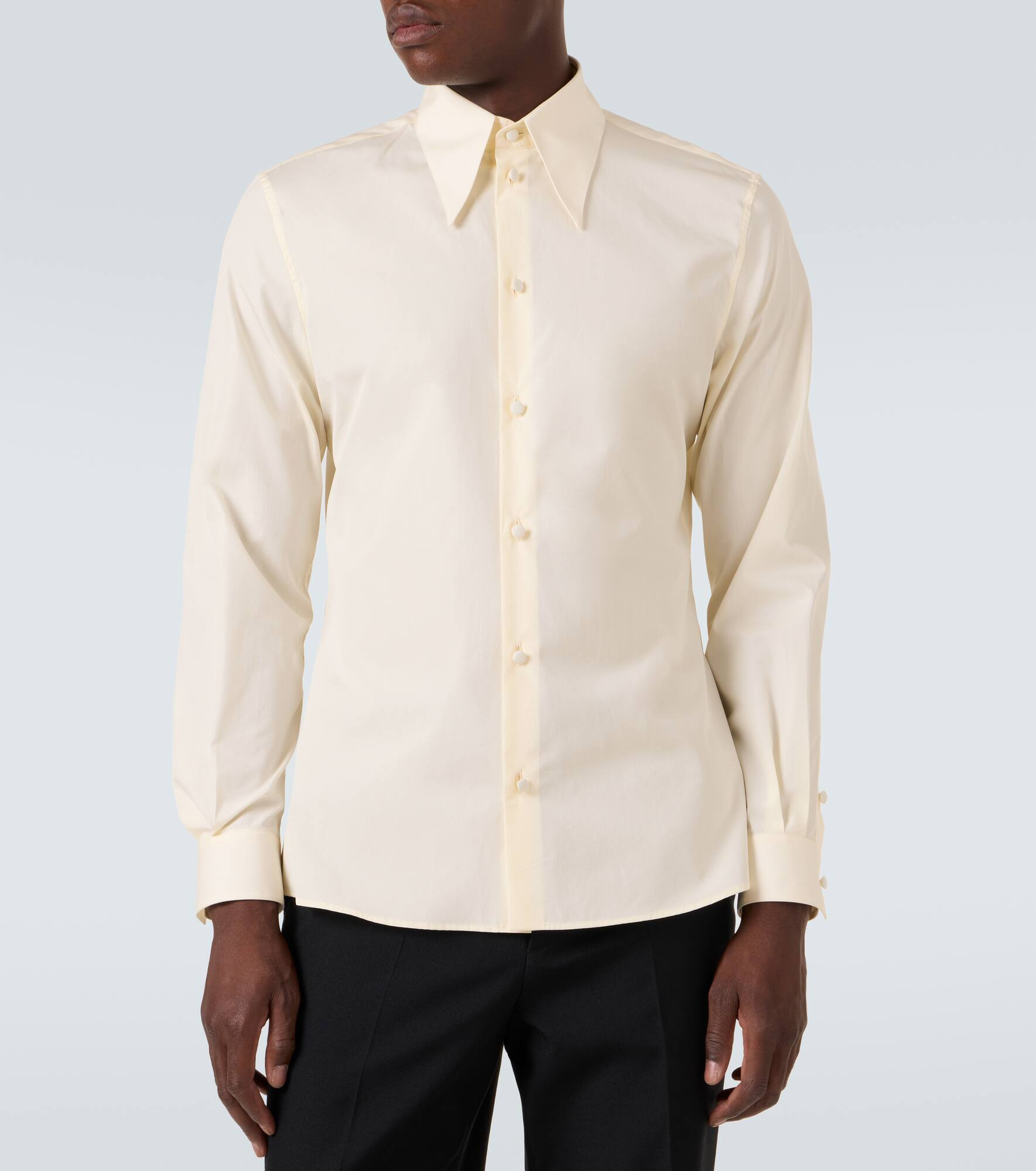 Cotton poplin shirt - 3