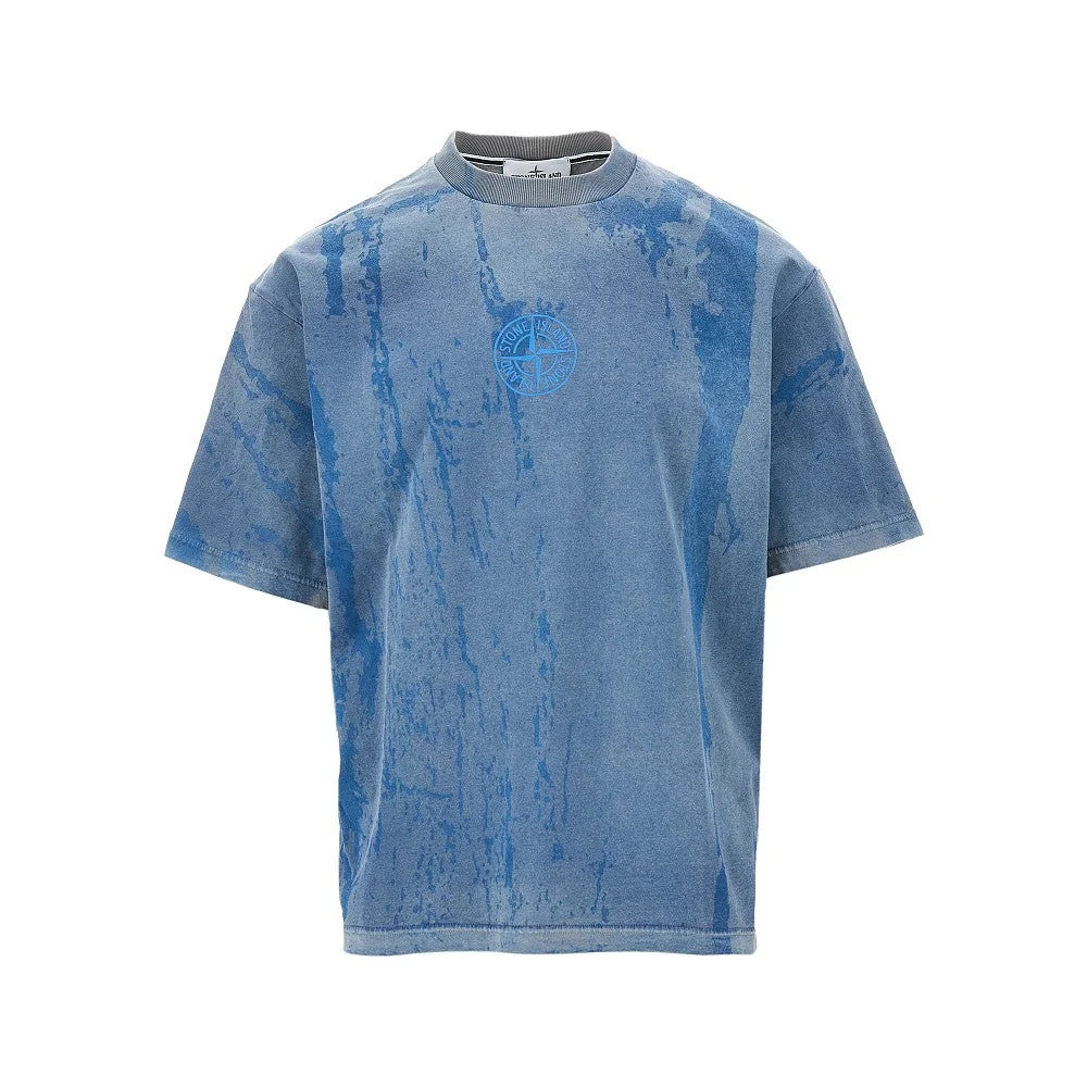 T-SHIRT IN JERSEY LASER COLOUR GARMENT DYED - 1