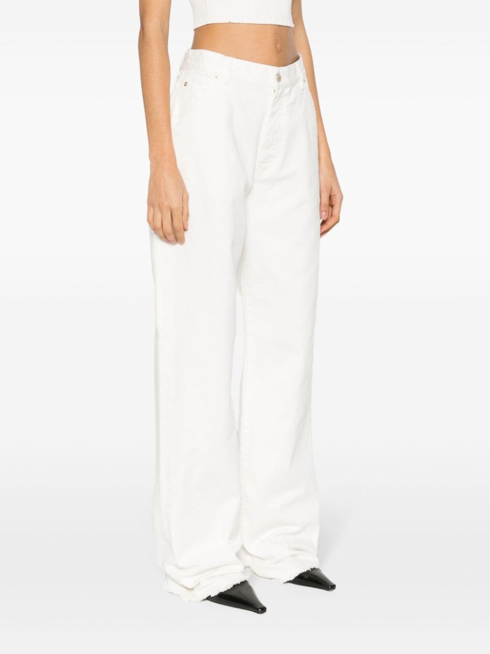 LIsa mid-rise wide-leg jeans - 3
