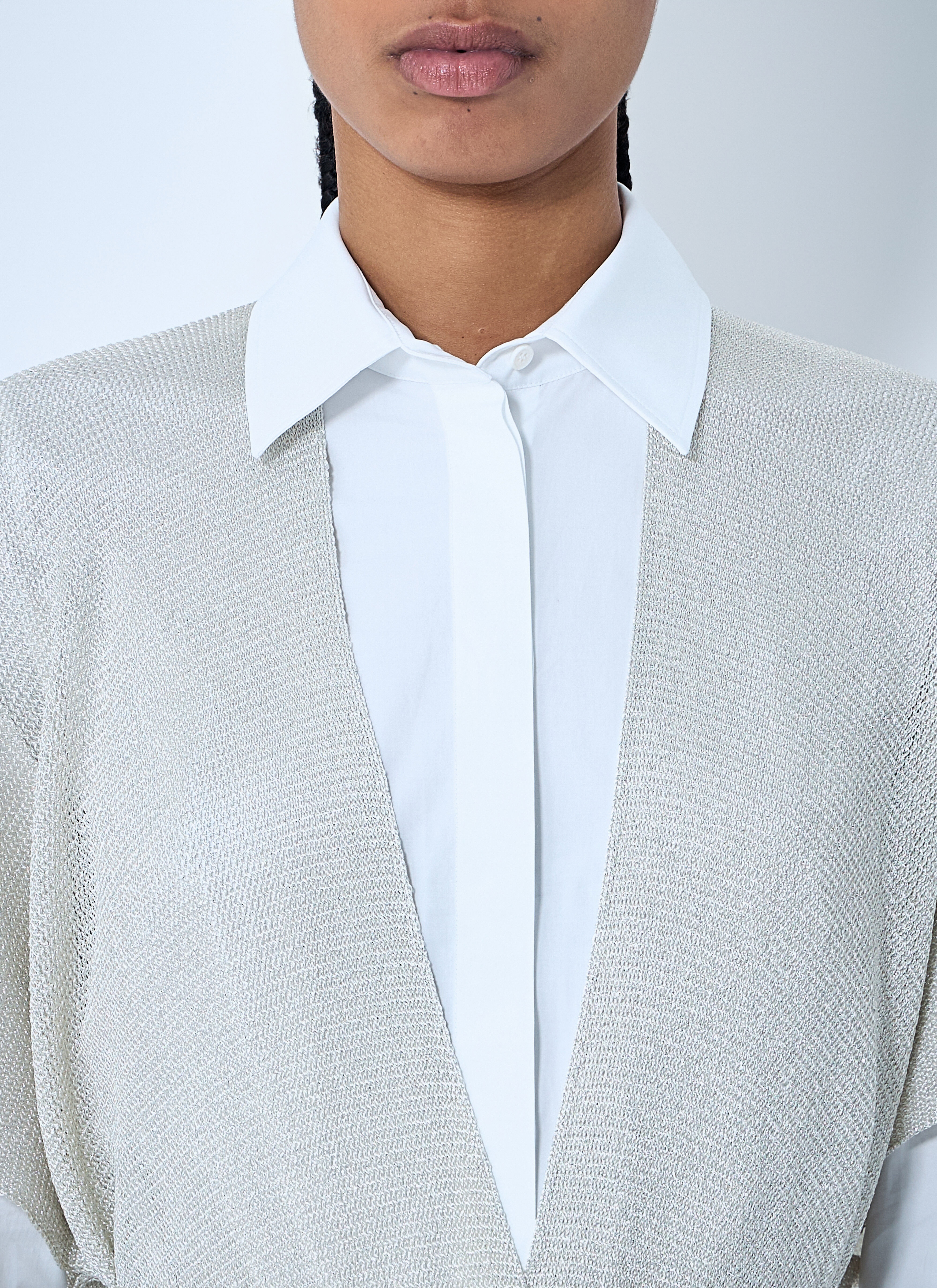Belted Knit Cardigan - 5