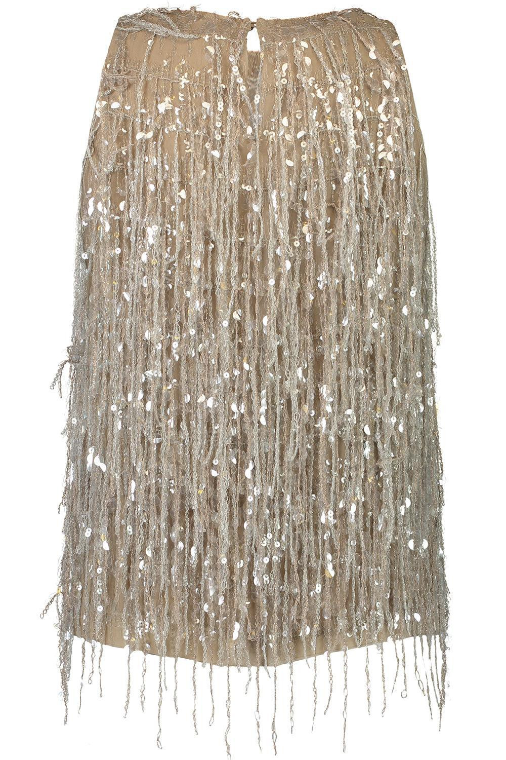 Glistening Waterfall Embroidery Top - 7
