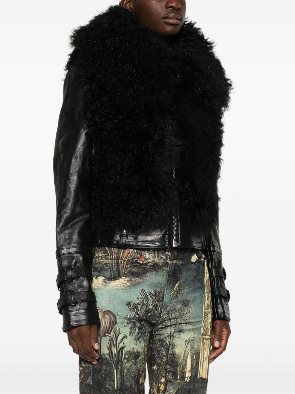 faux fur jacket - 3