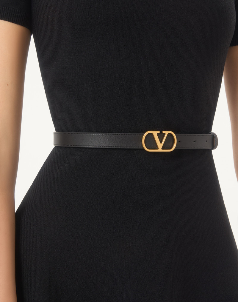 Valentino VLOGO SIGNATURE BELT IN SHINY CALFSKIN 20 MM outlook